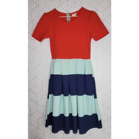 Lularoe Amelia Dress Sz XS - Picture 13 of 13